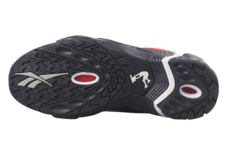 Ретро баскетбольные кроссовки Reebok Shaqnosis USA White Blue Red - изображение 5