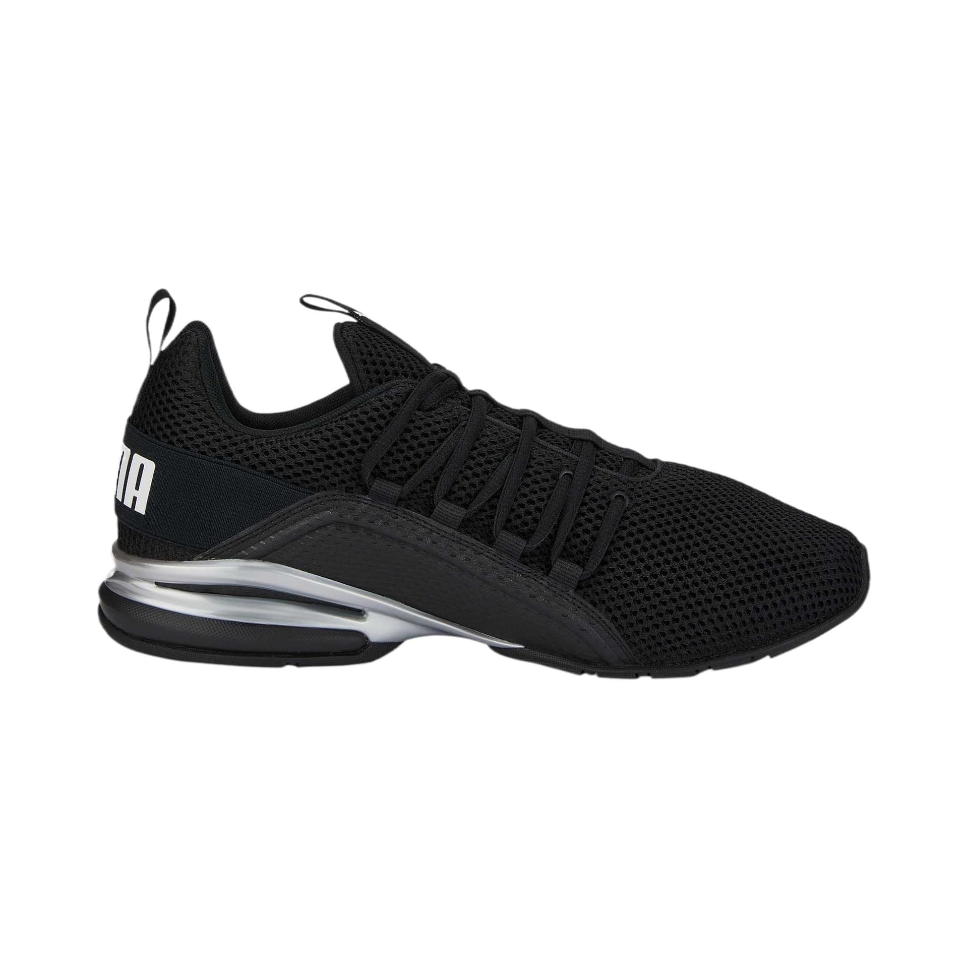 Кроссовки для спортзала PUMA Axelion Износостойкие Легкие Низкие Тренировочные Кроссовки Мужские Черные - изображение 2