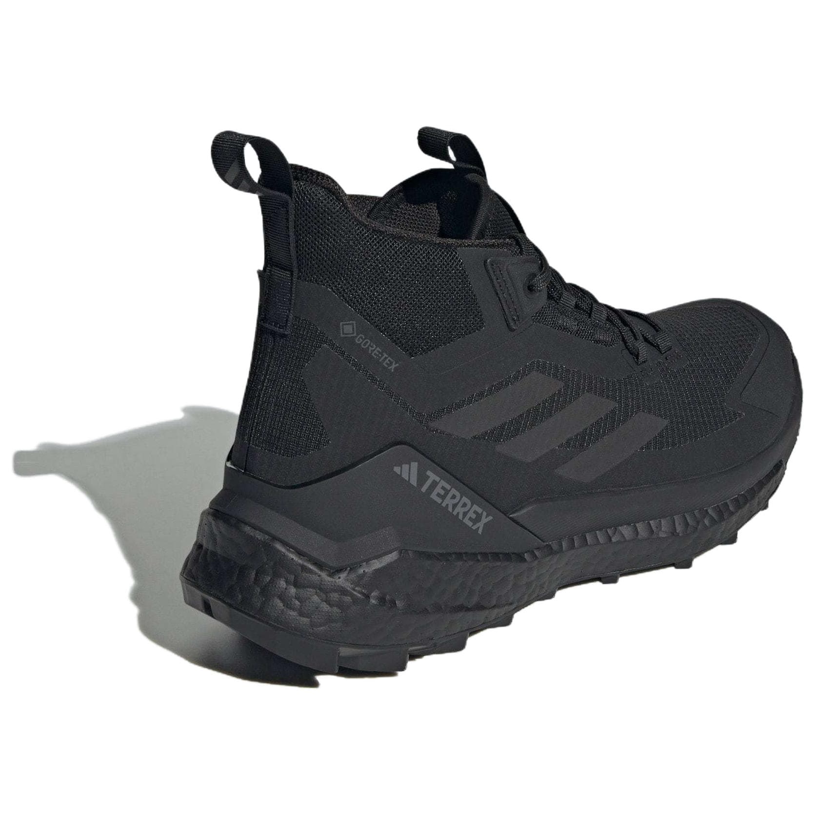 Кроссовки Adidas TERREX FREE HIKER 2,0 Противоскользящая Устойчивая к истиранию Низкий Верх Походная Обувь Мужская Черная - изображение 4