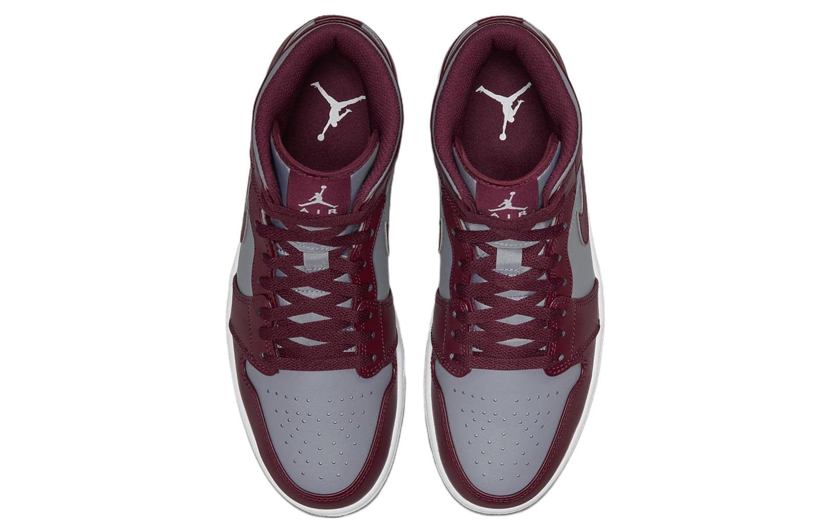 Ретро баскетбольные кроссовки Jordan Air Jordan 1 Mid "Team Red" - изображение 4