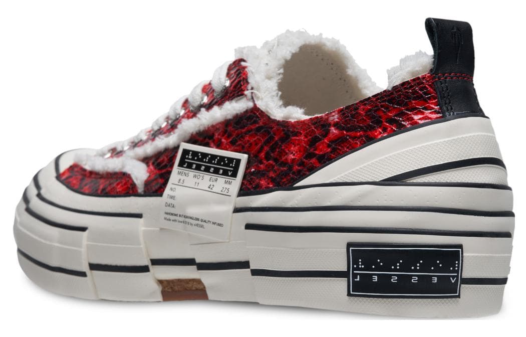 Кеды xVESSEL G.O.P. Lows Python Pattern - изображение 5