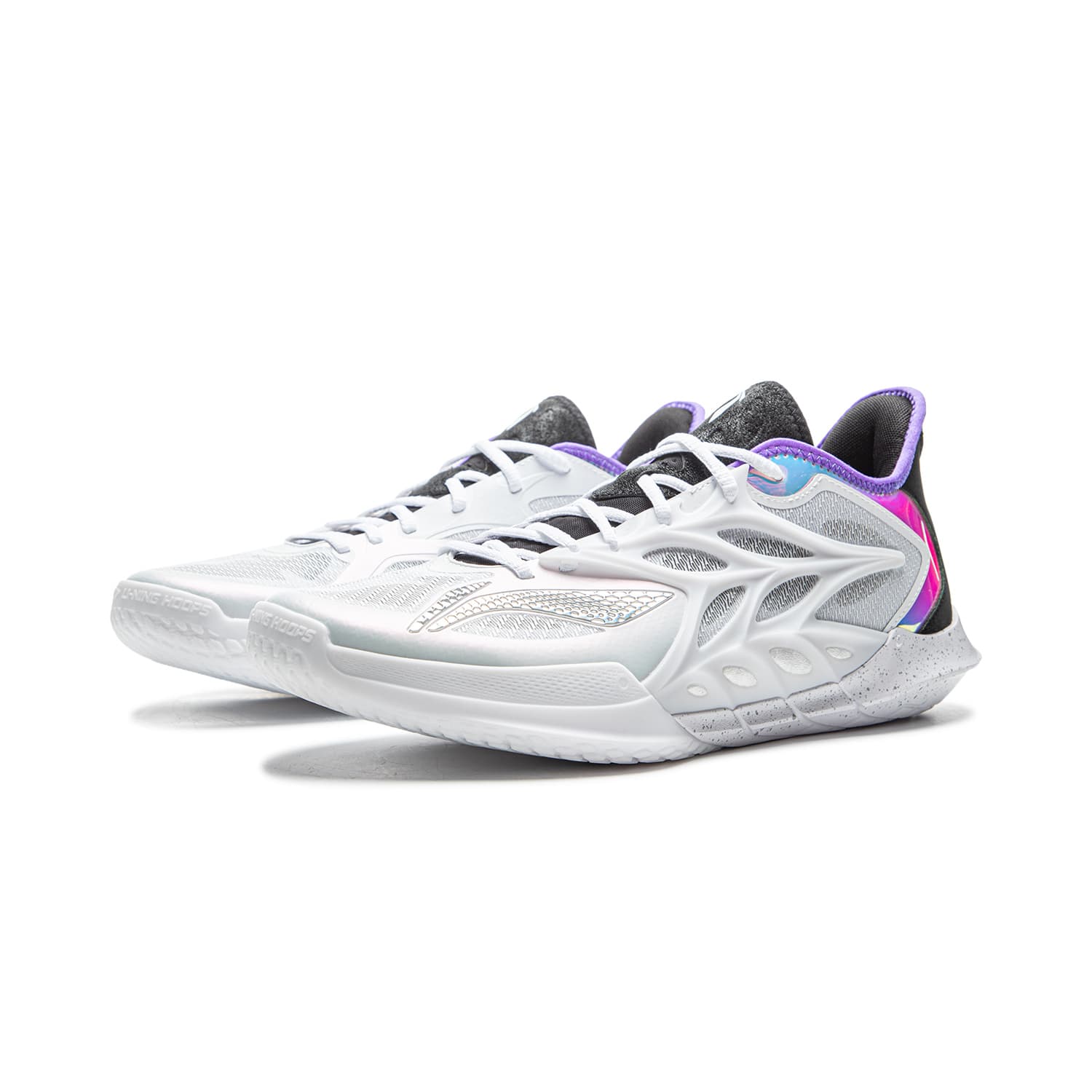 Кроссовки для баскетбола Li-Ning Flash Strike 12 Амортизация Противоскользящий Износостойкий Дышащий Отскок Сцепление Низкий Баскетбольные кроссовки - изображение 3