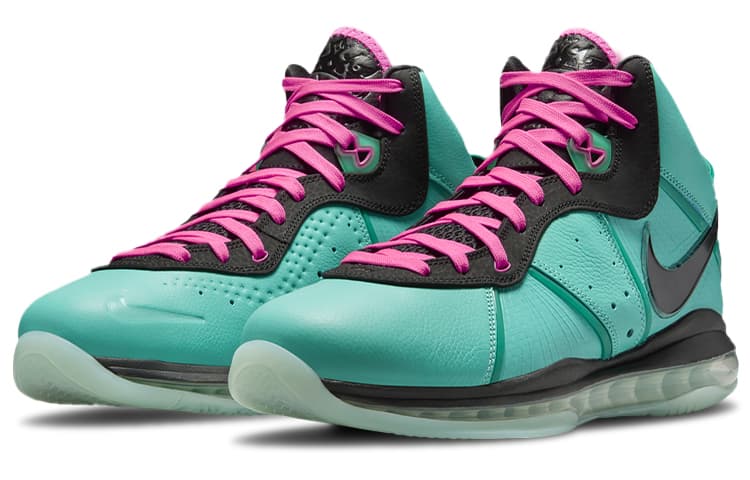 Ретро баскетбольные кроссовки Nike LeBron 8 QS "South Beach" 2021 - изображение 3