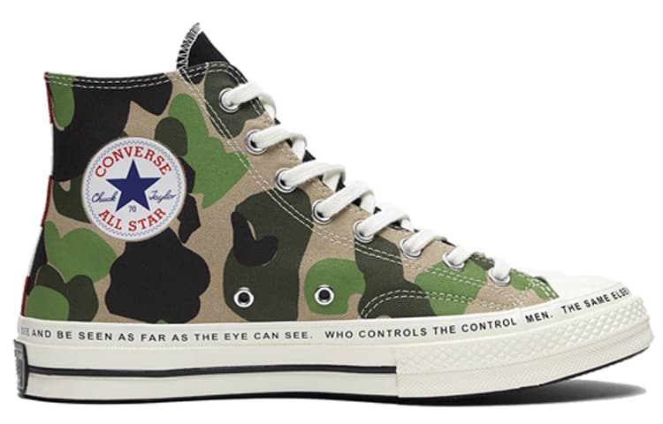 Кеды Brain Dead x Converse 1970s High Top Canvas Sneakers - изображение 2