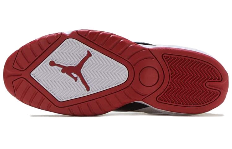 Ретро баскетбольные кроссовки Jordan B'Loyal Mid White Red - изображение 5