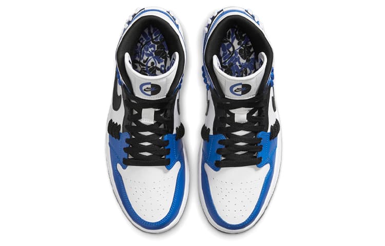 Ретро баскетбольные кроссовки Jordan Air Jordan 1 Mid SE "Game Royal" - изображение 4