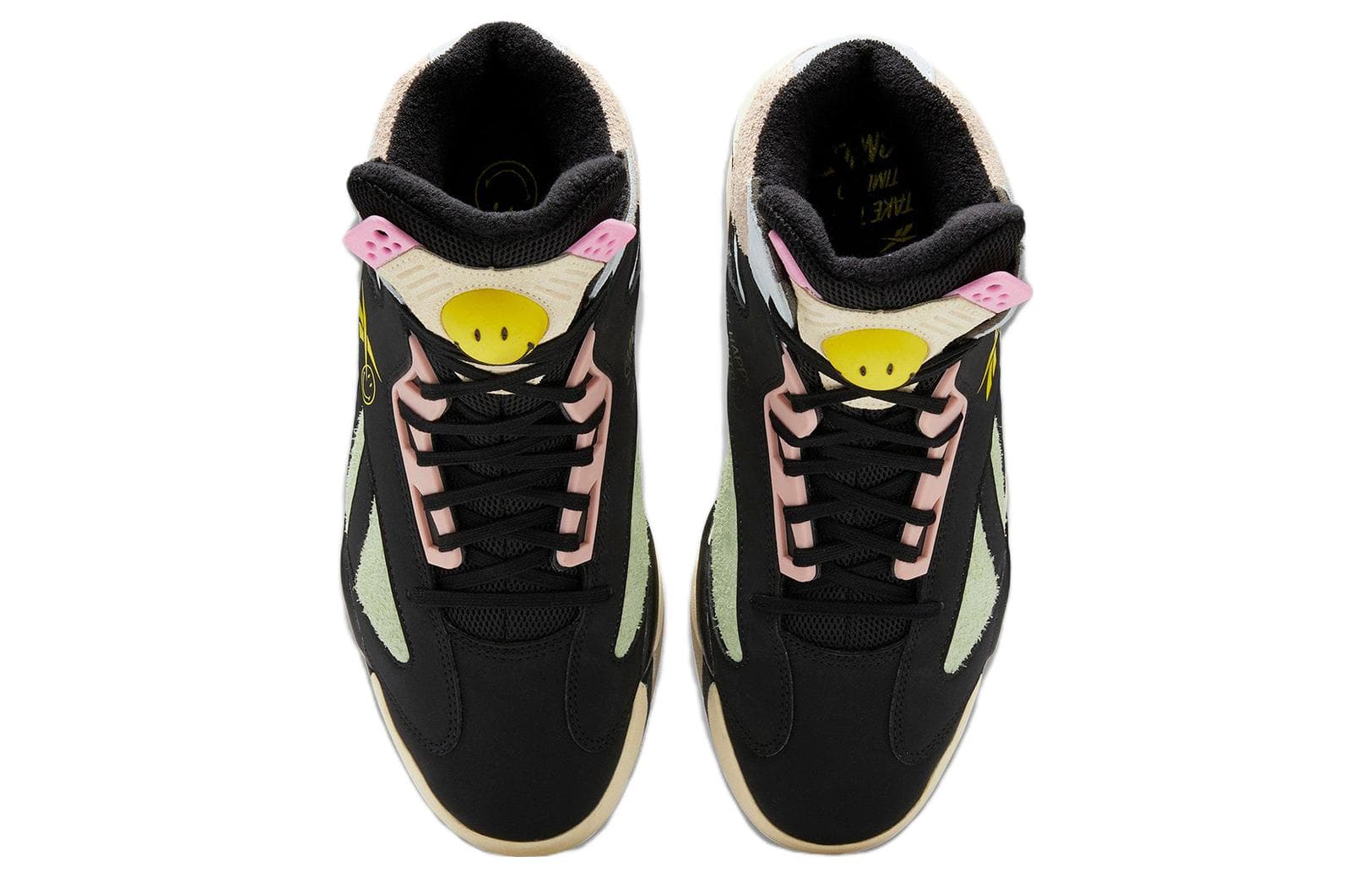 Ретро баскетбольные кроссовки SMILEY x Reebok Shaq Attaq - изображение 4