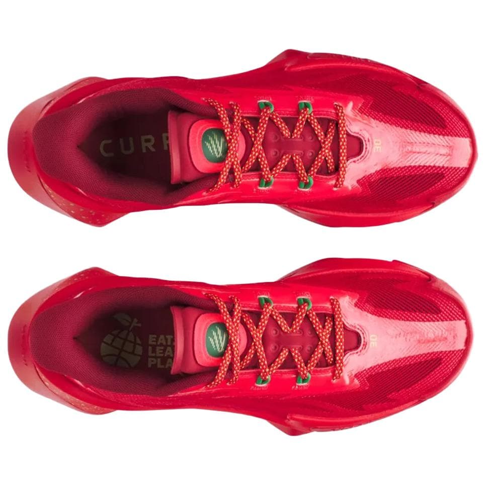 Кроссовки для баскетбола Under Armour CURRY SERIES 7 Low Топ Баскетбольные кроссовки Мужские Красные - изображение 4