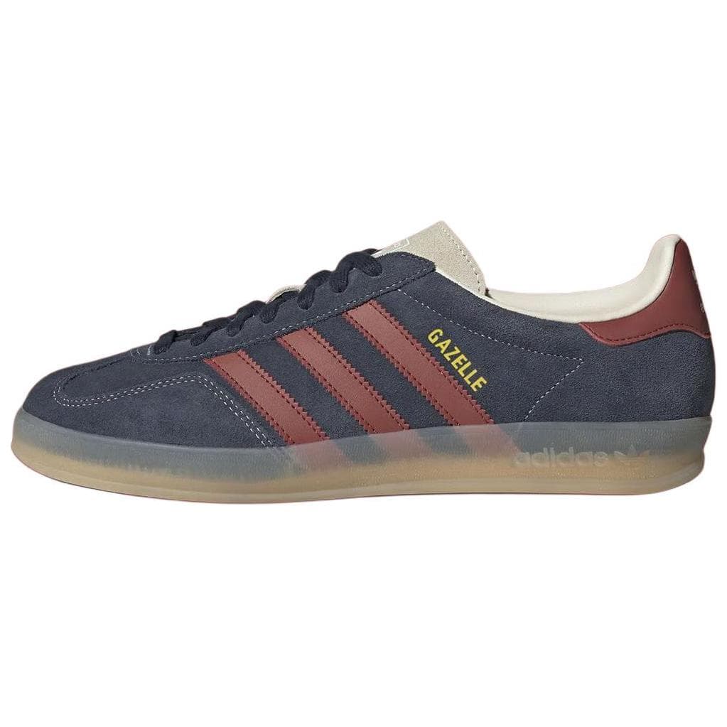 Кроссовки Adidas Originals GAZELLE INDOOR Низкие Скейтборд Обувь Унисекс Темно-синий - изображение 1