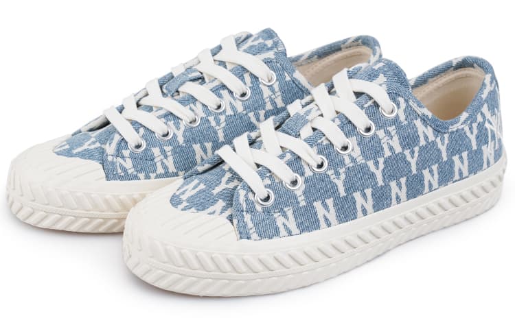 Кеды MLB Low Canvas Blue White - изображение 3