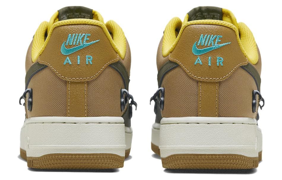 Кроссовки Nike Air Force 1 Low Brown Green — фото 6