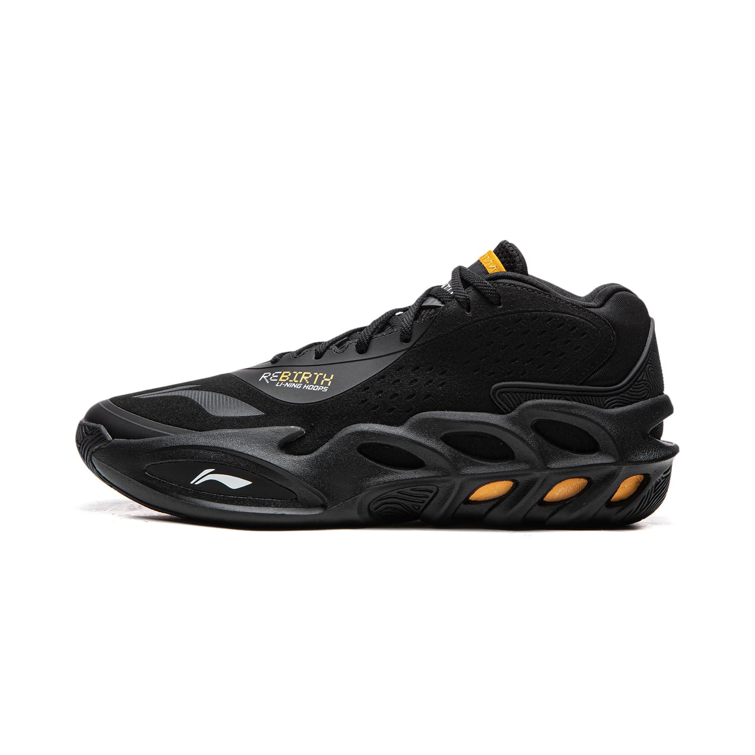 Кроссовки для баскетбола Li-Ning Баскетбольные кроссовки для игры Мужской Черный с технологией отскока и устойчивостью - изображение 1