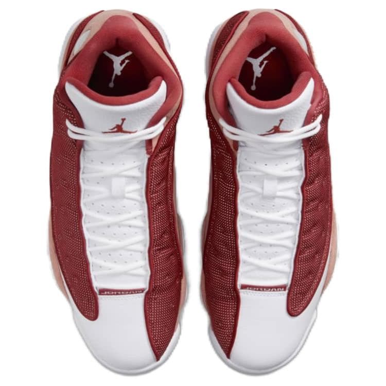 Ретро баскетбольные кроссовки Jordan Air Jordan 13 'Dune Красный' Трендовый MID Топ Винтажные Баскетбольные Кроссовки Мужские Оранжевые Белые - изображение 4