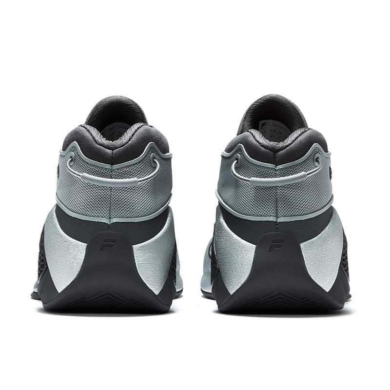 Кроссовки для баскетбола FILA FUSION GH3 Low Топ Баскетбольные кроссовки Мужской Серый - изображение 4