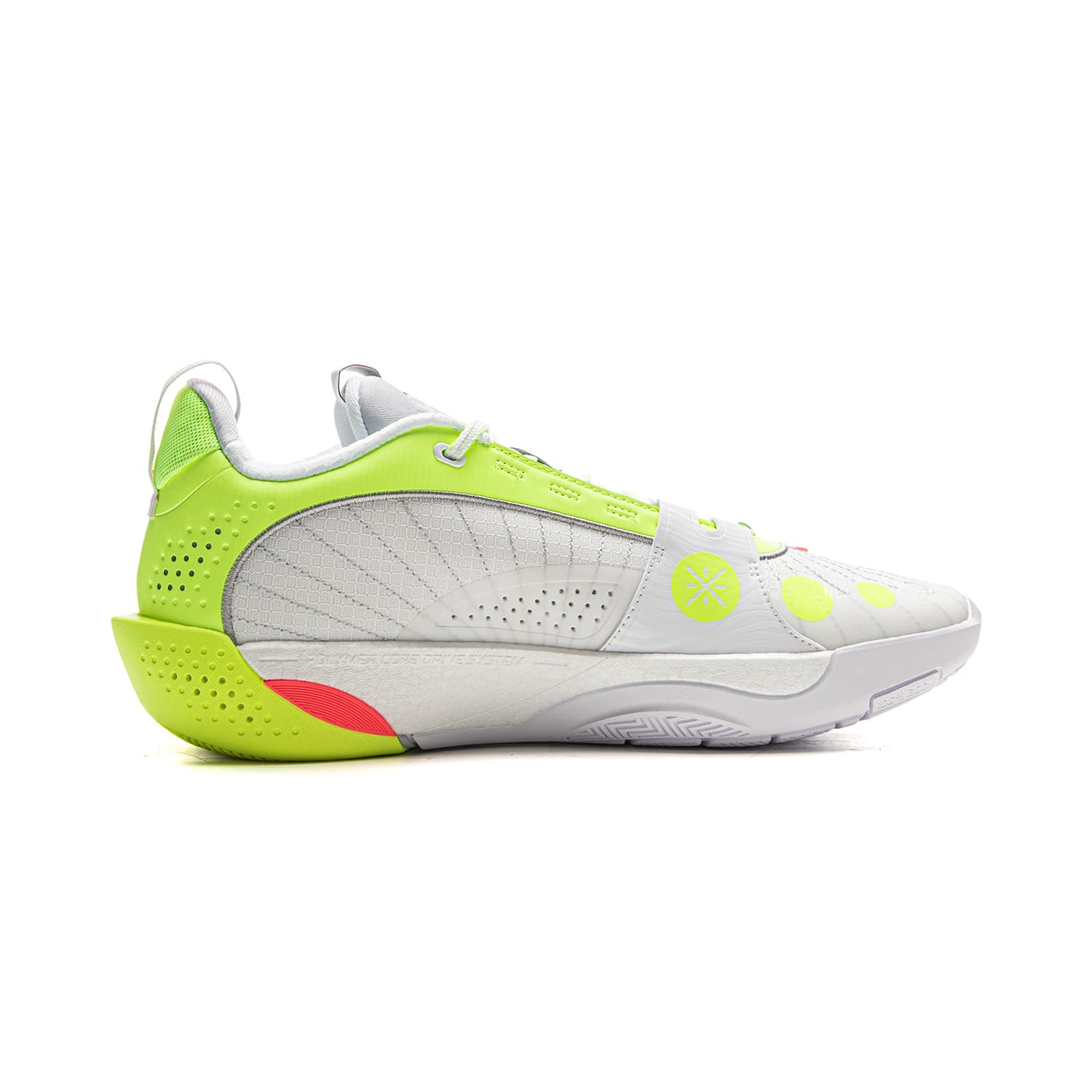 Кроссовки для баскетбола Li-Ning Wade All City 13 ENCORE Энергия Технология BOOM Лоу-топы Баскетбольные кроссовки Мужской Белый Желтый - изображение 2