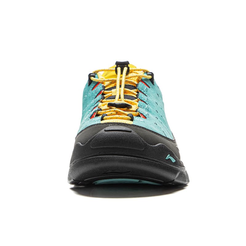 Кроссовки Li NING Outdoor CF Tracing Forest Grace SE Дышащий Low Топ Походная обувь Унисекс Синий черный - изображение 5