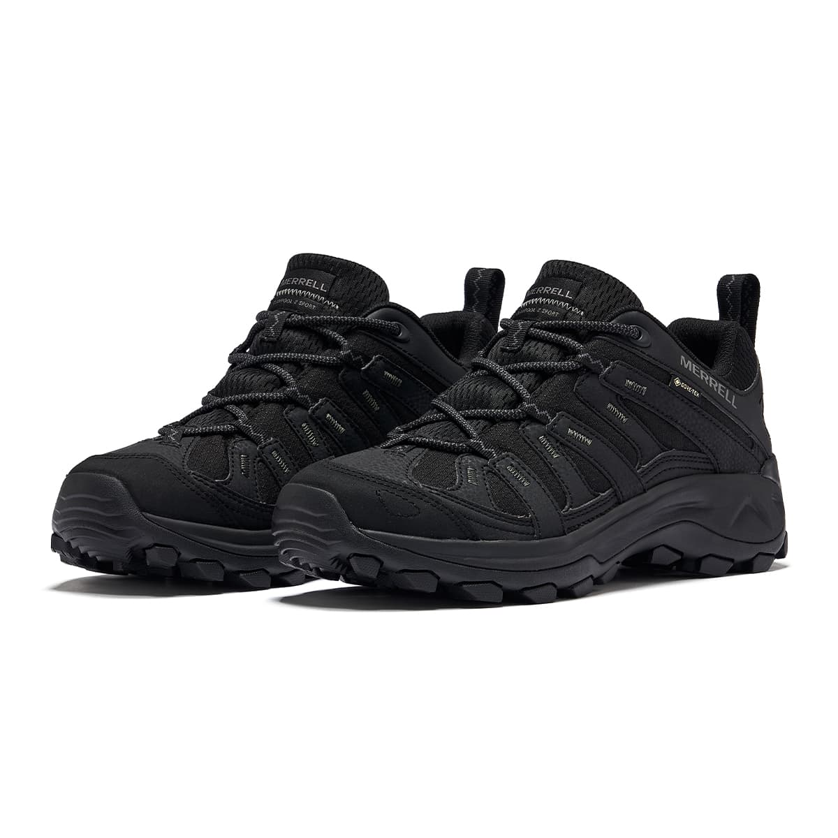 Кроссовки MERRELL CLAYPOOL 2 Спортивная обувь GTX для активного отдыха Мужская Черная - изображение 2