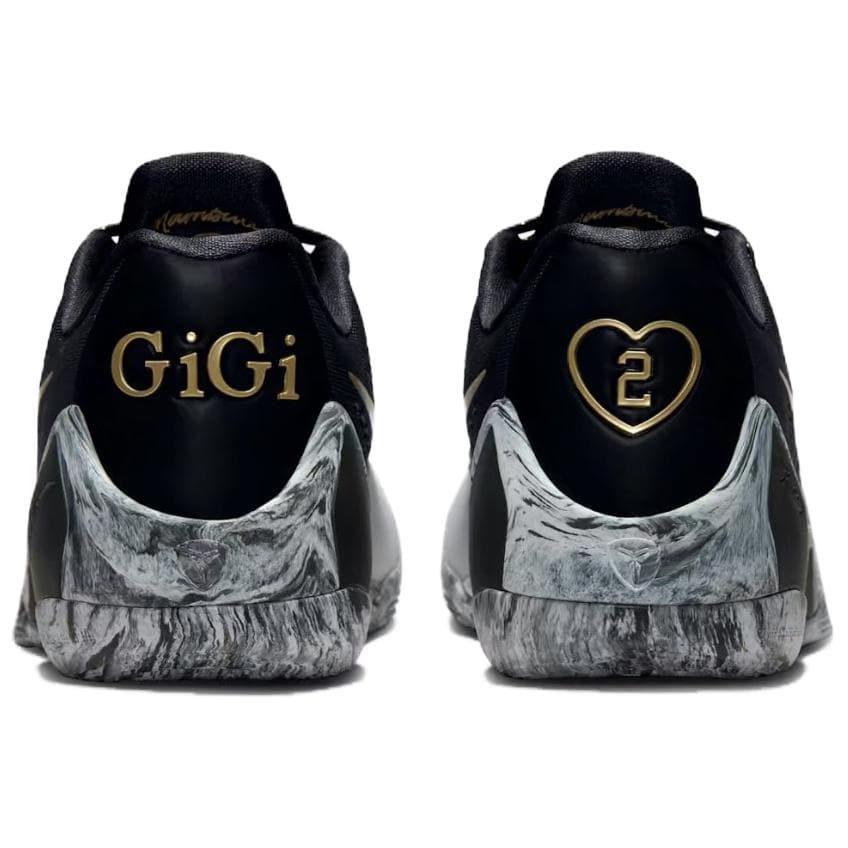 Кроссовки для баскетбола Nike Kobe 9 Low Баскетбольные кроссовки Унисекс Черный Белый - изображение 5