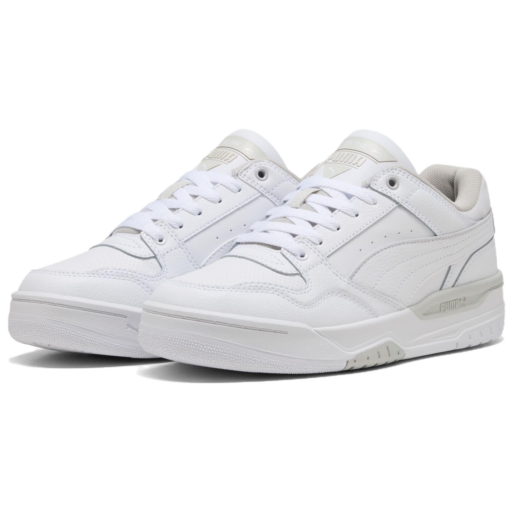 Кроссовки PUMA REBOUND Текстиль Кожа Низкие Кроссовки для Скейтбординга Унисекс Белые - изображение 3