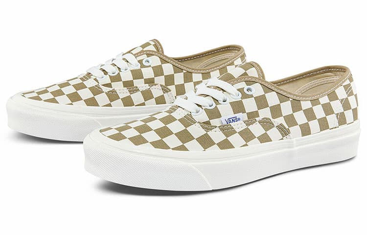 Кроссовки Vans Style 44 Brown White - изображение 2
