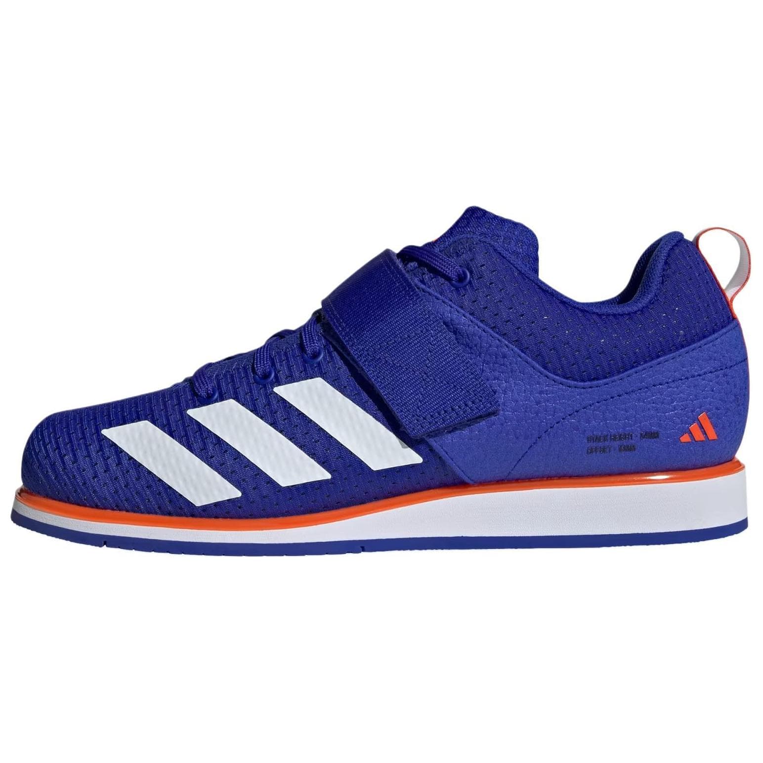 Кроссовки для спортзала Adidas Powerlift противоскользящие устойчивые к истиранию низкие кроссовки для тренировок унисекс синие - изображение 1