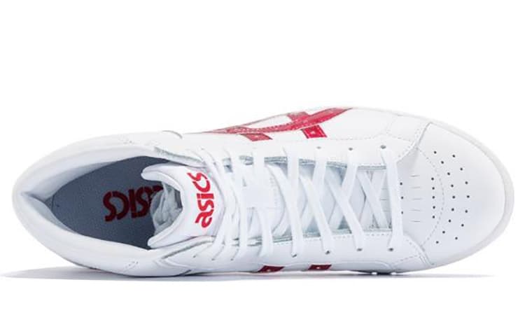 Ретро баскетбольные кроссовки Asics Gel-Ptg White Red - изображение 4