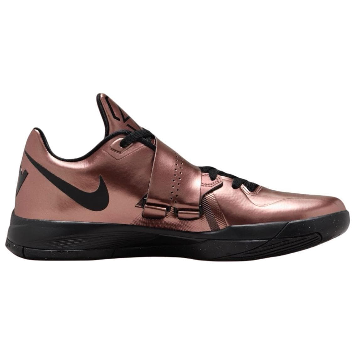 Кроссовки для баскетбола Nike KD 4 Противоскользящие Устойчивые к износу Низкие Баскетбольные кроссовки Мужские Бронзовые - изображение 2