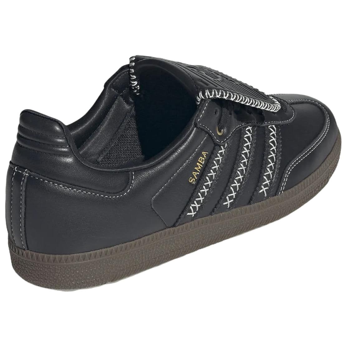 Кроссовки Adidas Originals Samba LT Low Топ Скейтборд Обувь Унисекс Черный - изображение 4