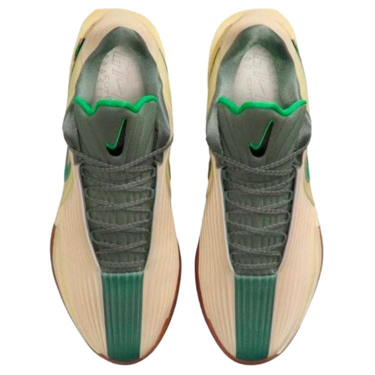 Кроссовки для баскетбола Nike GT Cut 3 Turbo Баскетбольные кроссовки Мужские Коричневые Зеленые - изображение 2