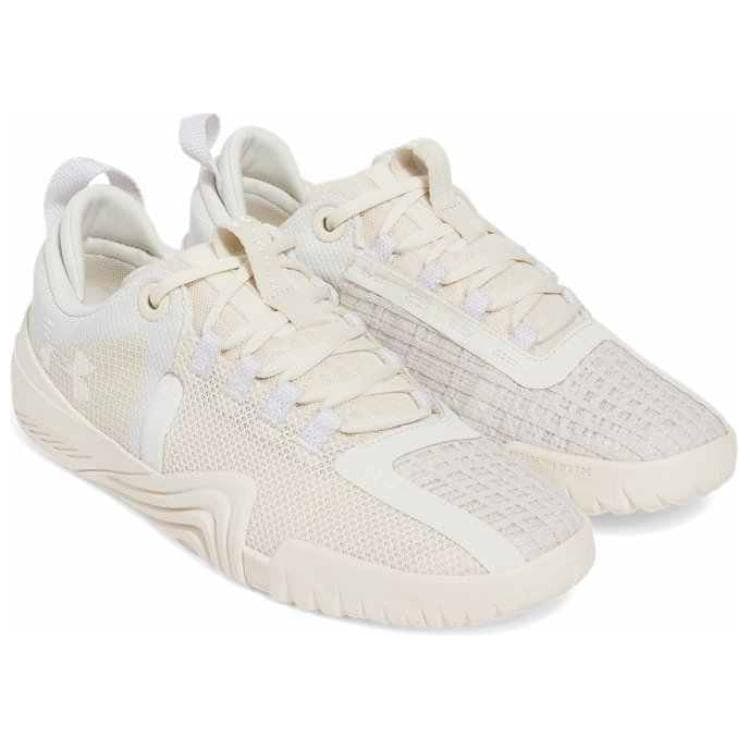 Кроссовки для спортзала Under Armour Reign 6 противоскользящие устойчивые к истиранию низкие кроссовки для тренировок мужские бежевые - изображение 3