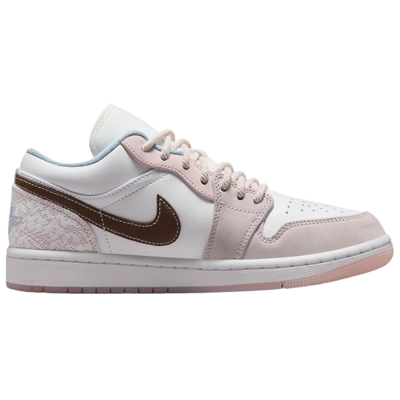Ретро баскетбольные кроссовки Air Jordan 1 Low "Coral" - изображение 2