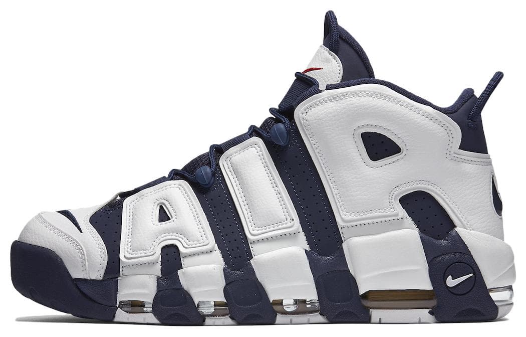 Ретро баскетбольные кроссовки Nike Air More Uptempo "Olympic" - изображение 1