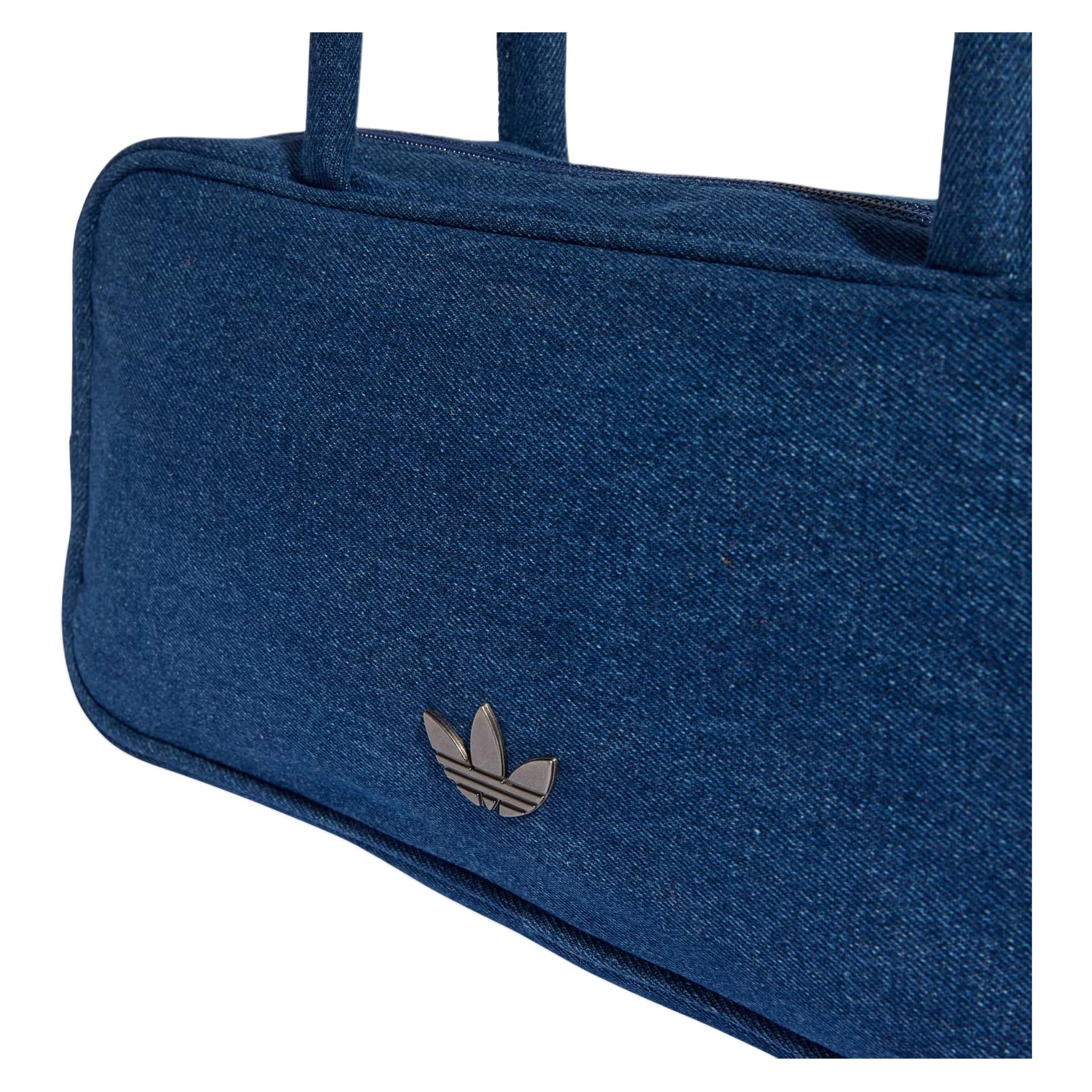 Мини-сумка Adidas Originals Adicolor Хлопковое волокно Сумки через плечо Unisex Light Деним - изображение 5