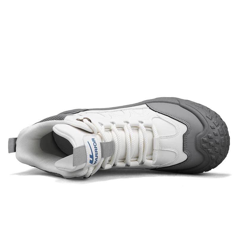 Кроссовки Warrior Альпинистские и туристические ботинки High Top Серый Бежевый Мужской - изображение 3