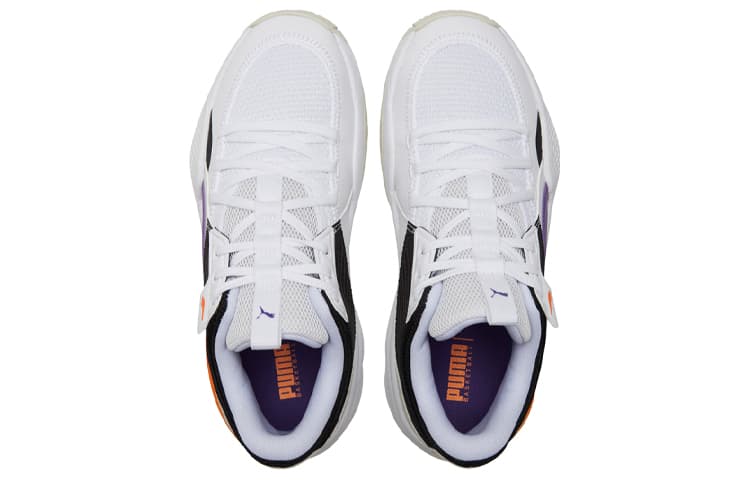 Кроссовки для баскетбола PUMA Low Basketball Shoes Black Purple - изображение 4