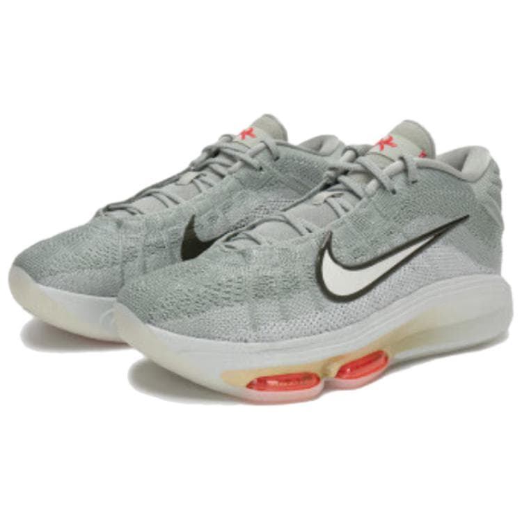 Кроссовки для баскетбола Nike G.T. Hustle противоскользящие и устойчивые к истиранию низкие баскетбольные кроссовки унисекс зеленые - изображение 3