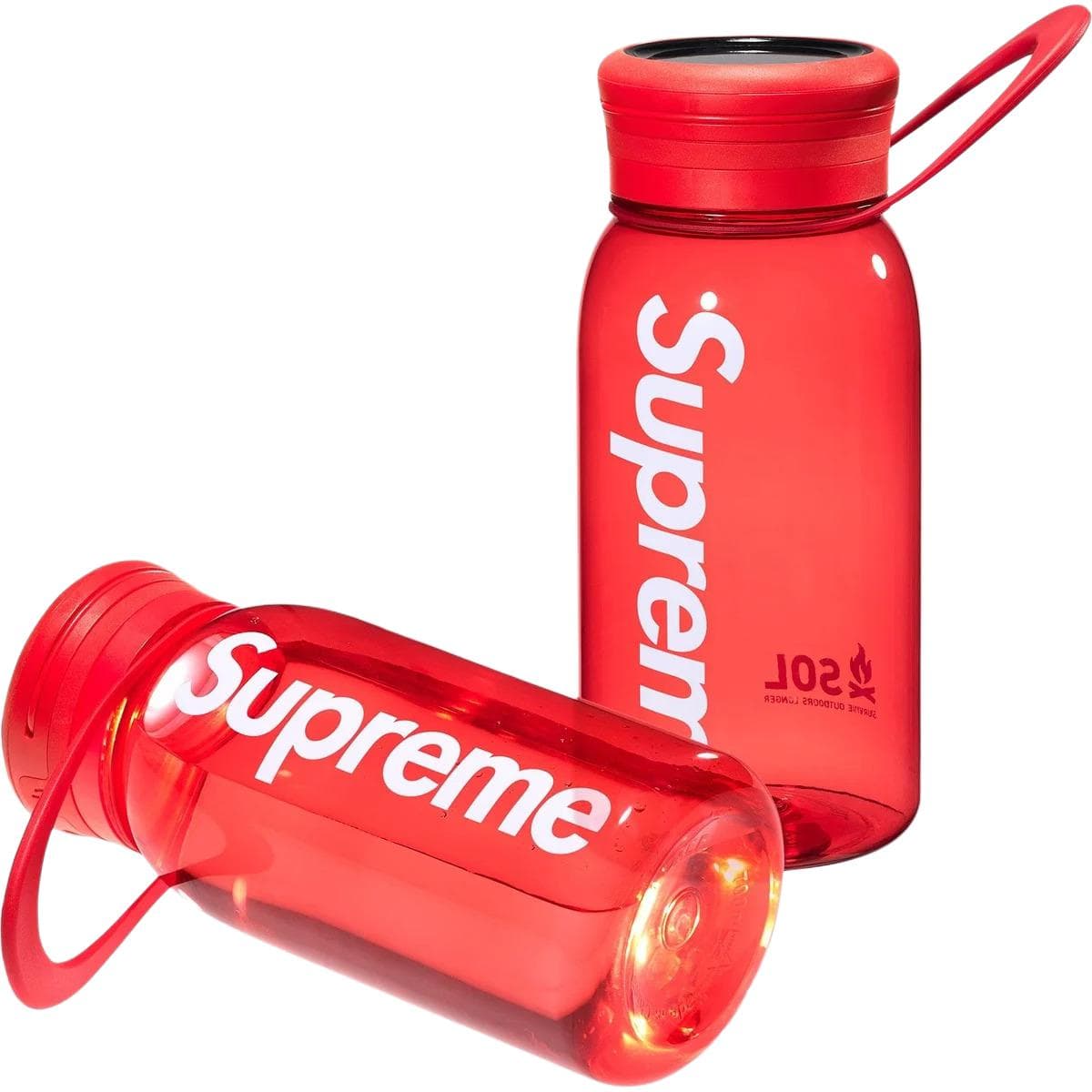 Supreme Пластиковые стаканы для воды красный 24 унции - изображение 2
