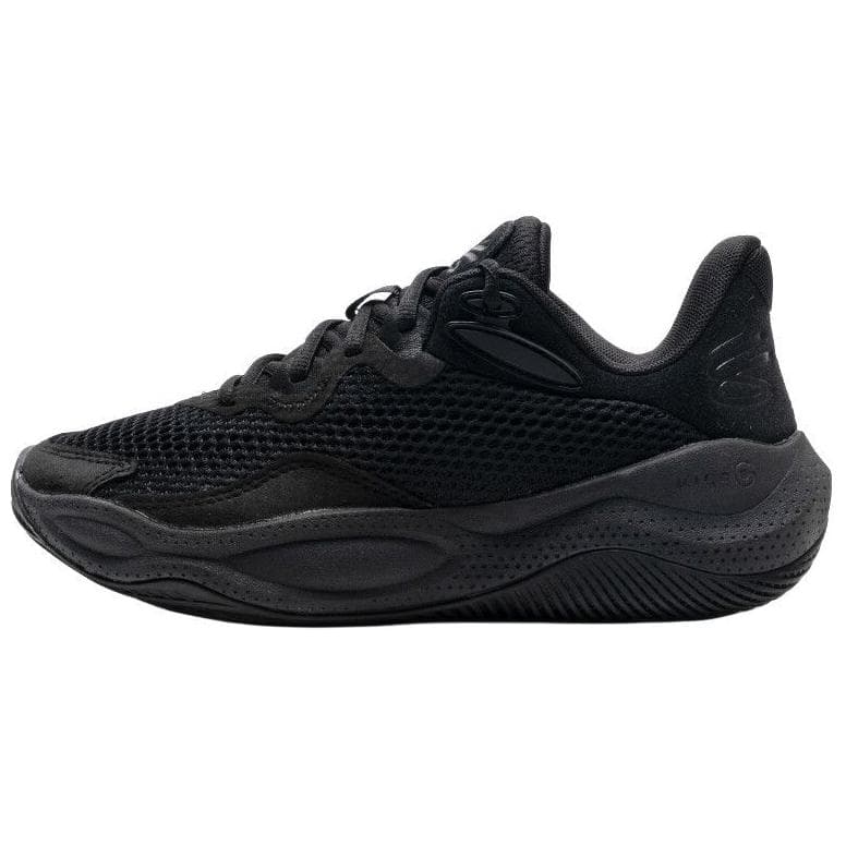 Кроссовки для баскетбола Under Armour Curry Splash 24 Устойчивые к истиранию Дышащие Низкие Баскетбольные Кроссовки Унисекс Черные - изображение 1