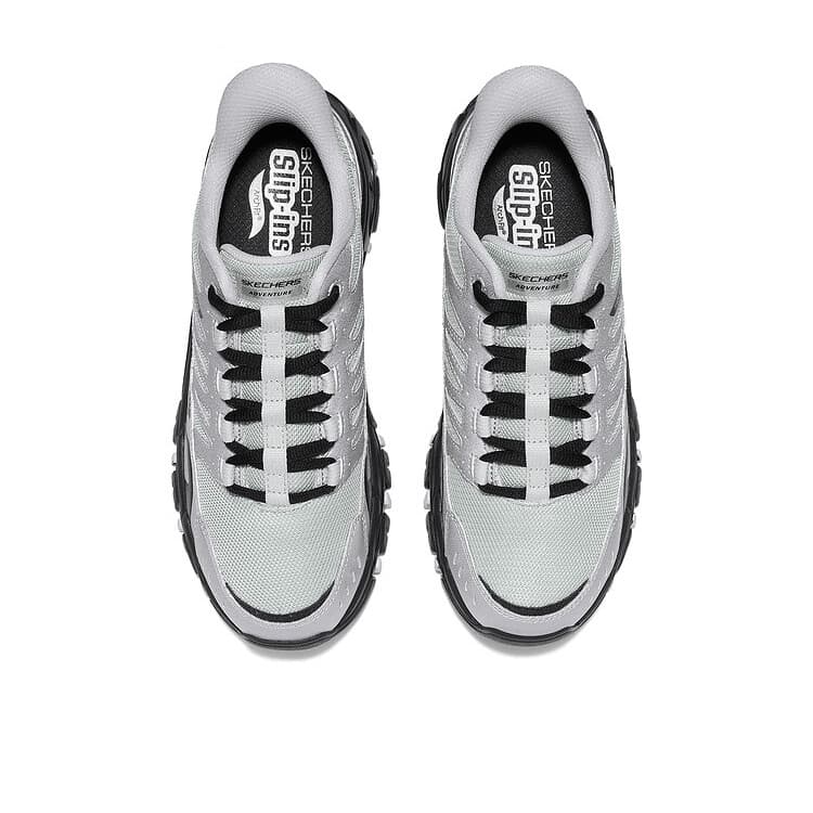 Кроссовки Skechers Lan Lin Походная обувь Мужской Серый черный - изображение 3