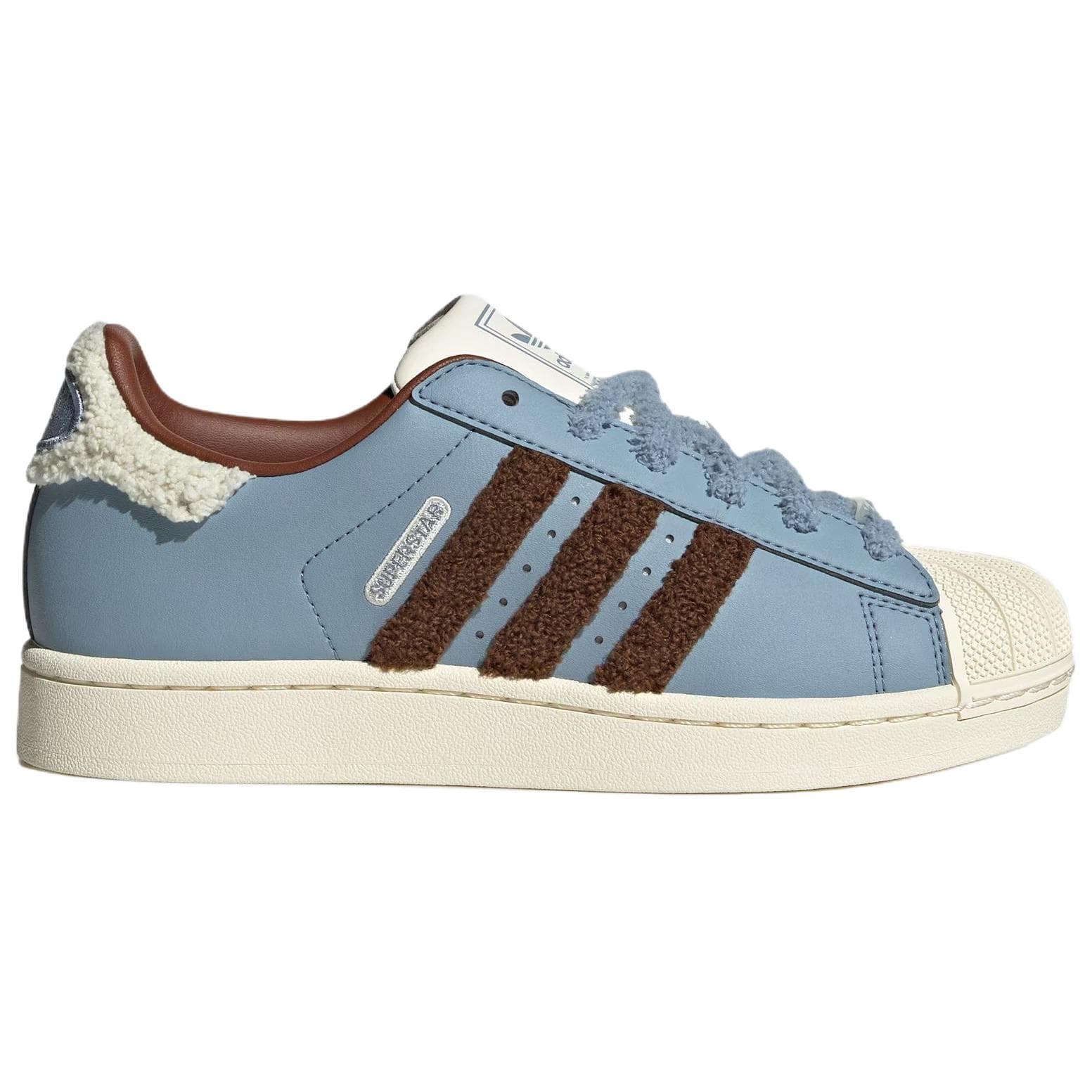 Кроссовки Adidas Originals Superstar 2 Синтетическая кожа Скейтборд Обувь Женская Синяя - изображение 2