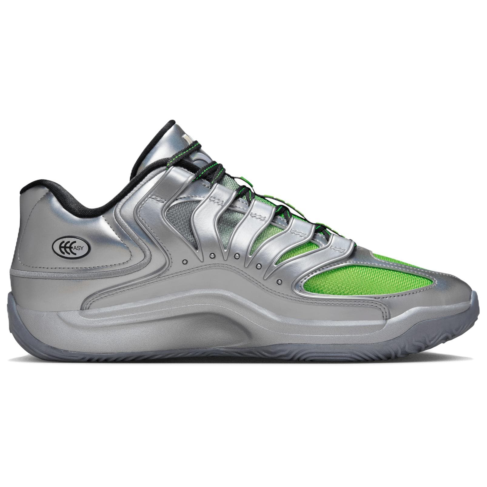 Кроссовки для баскетбола Nike KD 18 Противоскользящие Устойчивые к износу Низкие Баскетбольные кроссовки Мужские Серебристо-серые - изображение 4