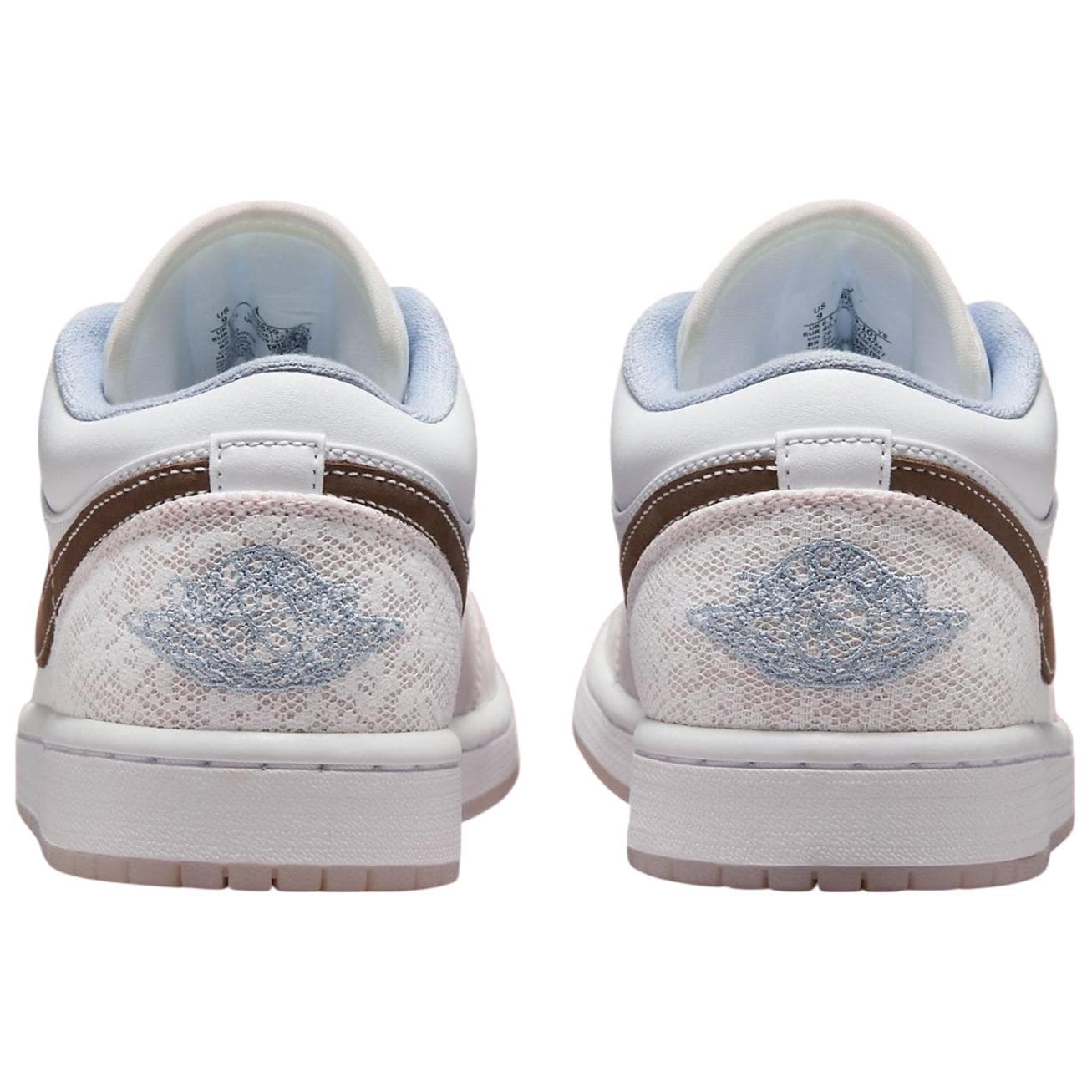Ретро баскетбольные кроссовки Air Jordan 1 Low "Coral" - изображение 5
