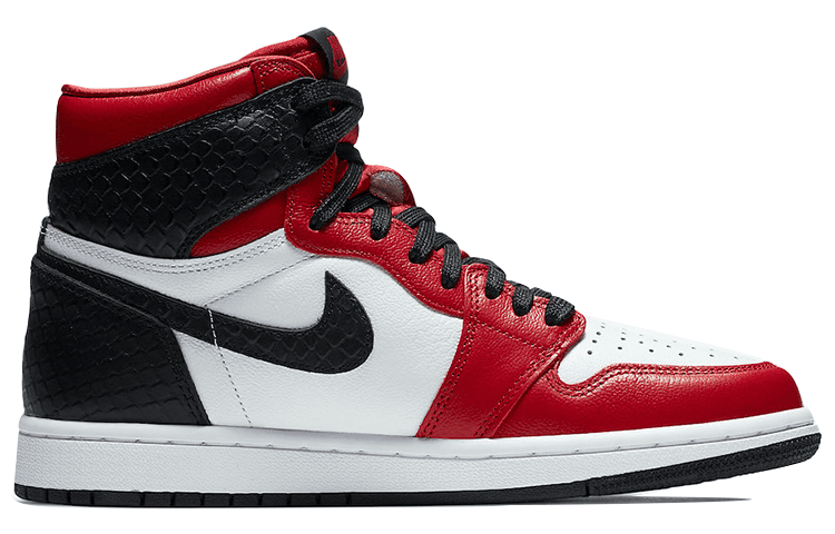 Ретро баскетбольные кроссовки Jordan Air Jordan 1 High OG "Satin Red" - изображение 2