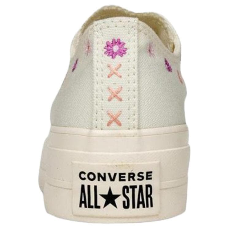 Кеды Converse Chuck TAYLOR Сезонные Износостойкие Низкие Кеды Женские Бежевые - изображение 4