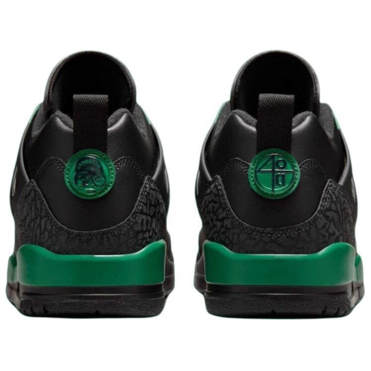 Ретро баскетбольные кроссовки Jordan Spizike Low “Celtics” Удобный Противоскользящая износостойкая Лоу-топы Ретро баскетбольные кроссовки Мужской Черный - изображение 5