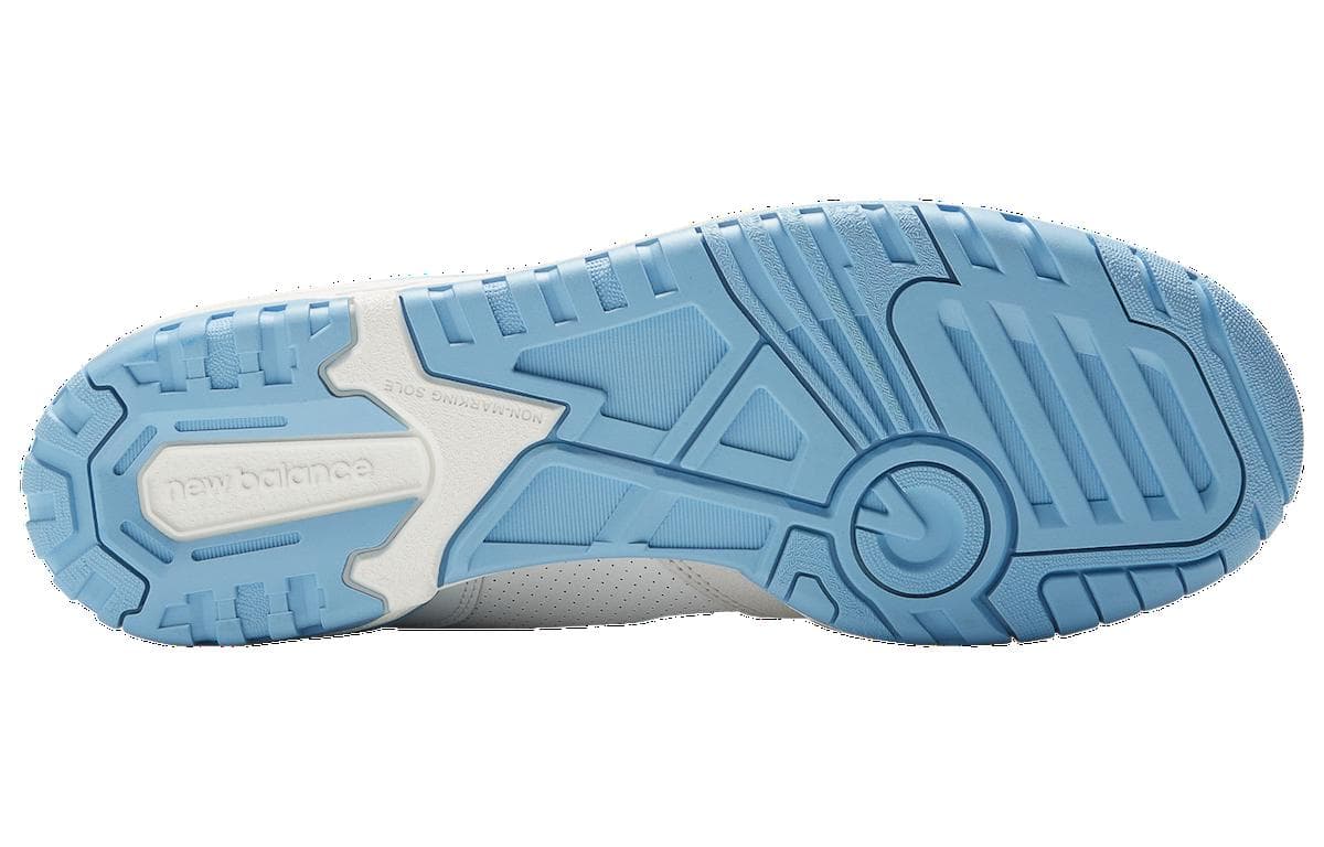 Ретро баскетбольные кроссовки New Balance 550 Blue White - изображение 6