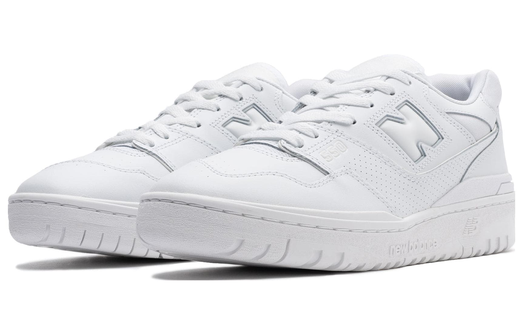 Ретро баскетбольные кроссовки New Balance 550 White - изображение 2
