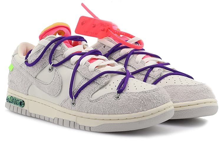 Кроссовки OFF-WHITE x Nike Dunk Low "The 50" NO.15 — фото 3