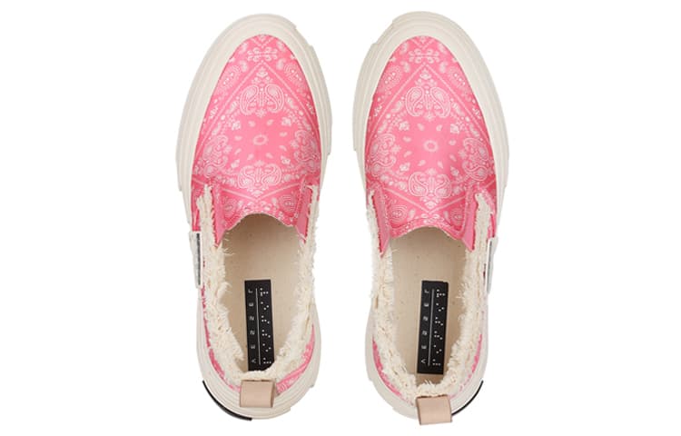 Кроссовки xVESSEL G.O.P. Paisley Pink Slip On - изображение 4