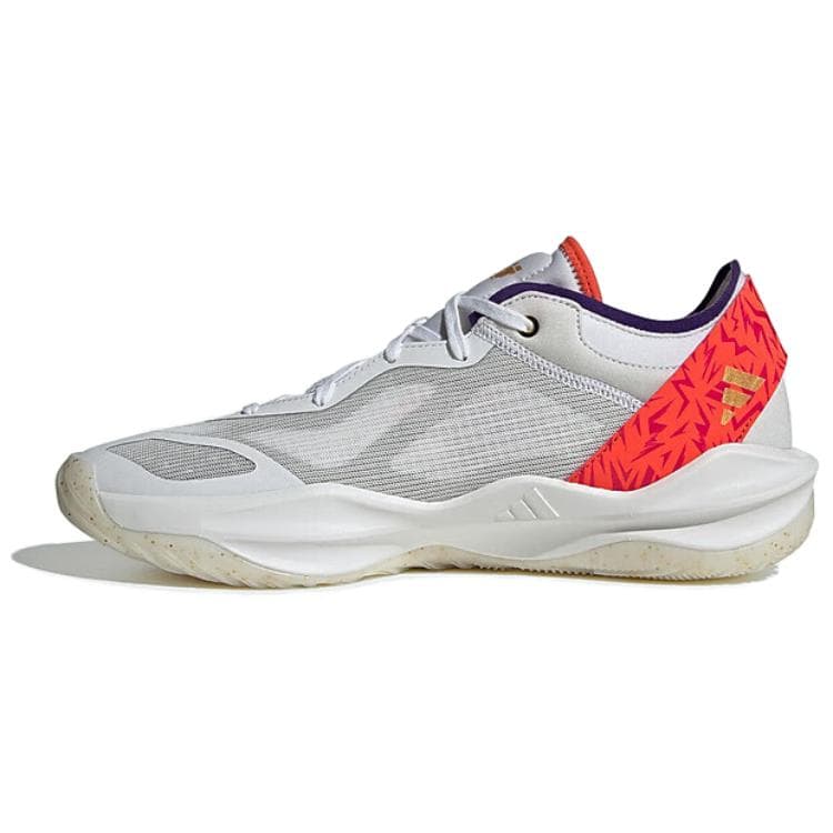 Кроссовки для баскетбола Adidas Adizero Select 2,0 Low Топ Баскетбольные кроссовки Унисекс Серый Красный - изображение 2